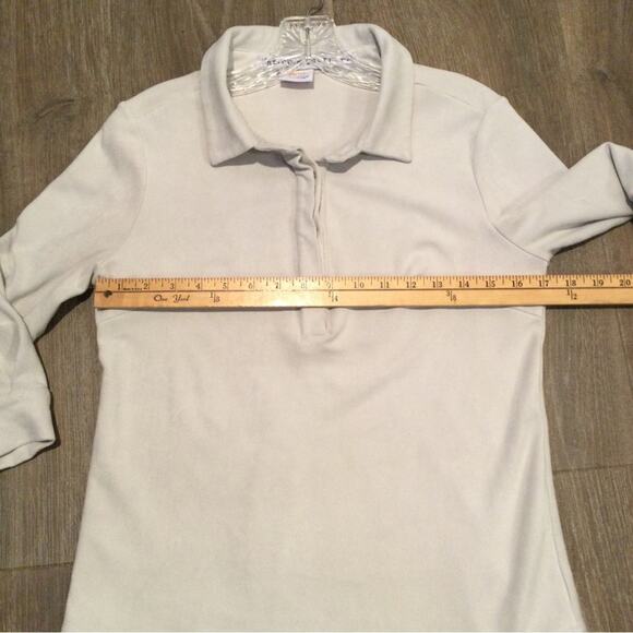 Gretchen Scott Ultra Suede Pop Over Top S runs small more like a XS - Picture 3 of 5